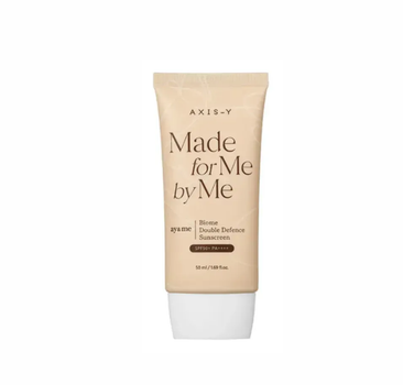 Солнцезащитный крем Axis-Y Biome Double Defense Sunscreen SPF50+ PA++++, 50 мл
