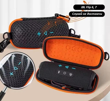 Чохол для портативної колонки JBL Flip 7 (слухай музику не достаючи колонку з чохла)
