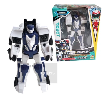 Игровая фигурка Tobot Warrior Sergeant justice Подвижные детали, ноги на шарнирах Тобот Высота 18 см