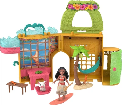 Кукольный домик Моана Mattel Disney Princess Toys Moana Storytime Stackers Doll