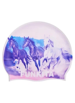 Силиконовая шапочка для плавания Funkita Silicone Swimming Cap - Ride Time