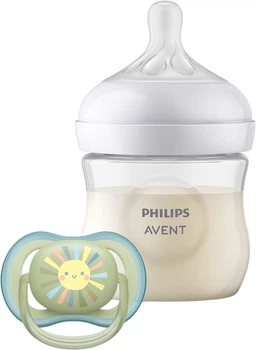 Набір для новонароджених Philips AVENT Пляшка + Пустушка (SCD837/10)