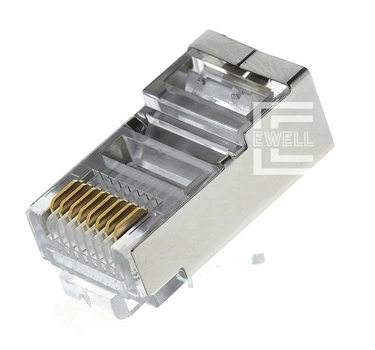 Коннектор Ewell FTP RJ-45 Cat.5е (8P8C), 50 шт.(EW229)