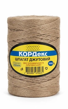 Шпагат джутовый 1 кг Cordex