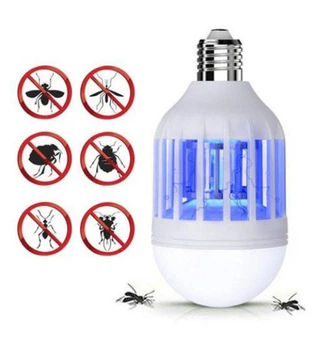 Лампочка відлякувач від комарів ZappLight AND LY-577, Світлодіодна лампа винищувач комах