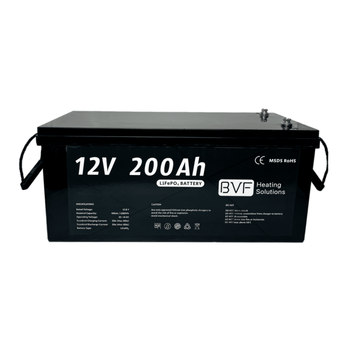 Аккумулятор LiFePo4 (Литий-железо-фосфатный) BVF 12V 200Ah BMS с экраном