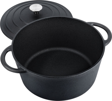 Каструля чавунна Vilde Cast Line з кришкою 5 л (5904316487850)