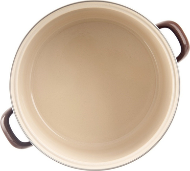 Каструля емальована Orion Brown Коричнева 8 л (8592381213039)