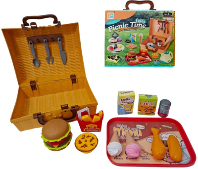 Кухонний набір для гри Swede кошик з продуктами (5902496211210)