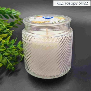 Аромасвеча в стакані AURA "Pineapple - Lily" 250 г/40 часов