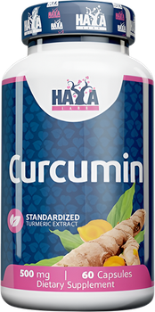Куркумин Haya Labs Curcumin / Turmeric Extract 500 мг 60 капсул (853809007417)