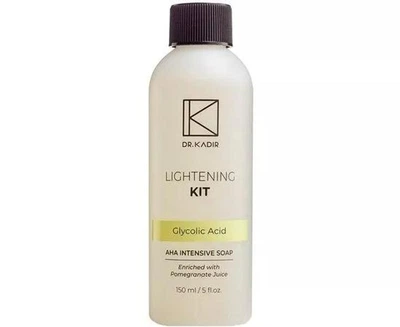 Інтенсивний очищуючий гель з АХА кислотами AHA Intensive Soap Lightening Kit Dr. Kadir, 150 мл