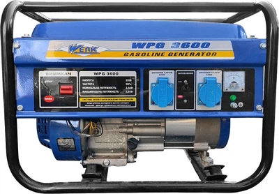 Генератор бензиновый Werk WPG3600 2.5/2.8 кВт (63224)