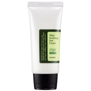 Зволожувальний крем із сонцезахисним фільтром SPF 50+/PA+++ Cosrx Aloe Soothing Sun Cream 50ml