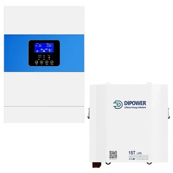 Комплект резервного живлення 3500 Вт інвертор Daxtromn + акумулятор Dipower 24V/120Ah 2880Wh
