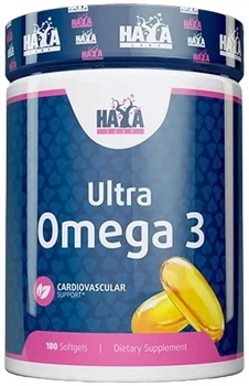 Ultra Omega 3 Haya Labs 180 софт гель (854822007460)