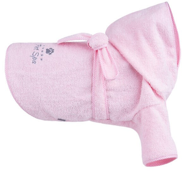 Халат для cобак Amiplay 30 см Рожевий (5907563273351)