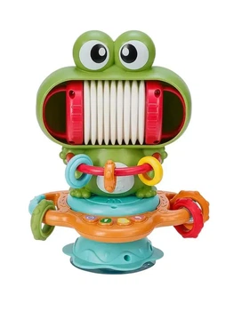 Музыкальная погремушка Kids Melody Лягушонок, звук, мелодии, прорезыватель, пискавка, пальчиковая игра (230 А)