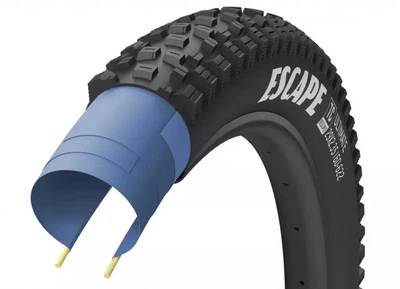 Велосипедная покрышка бескамерная 29x2.35 складная с защитой от проколов GoodYear Escape TPI120 (TIR-02-37)