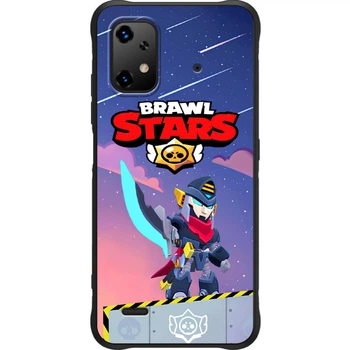 Силиконовый Чехол с Картинкой для Umidigi Bison X20 Принт (Бравл Старс Мортис, Brawl Stars Mortis) (68059-ysm019)