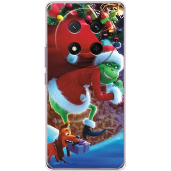 Силиконовый Чехол с Картинкой для Huawei Honor Magic 7 Lite 5G Принт (Новогодний, Гринч) (68037-ysm2268)