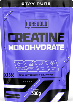 Креатин моногидрат Puregold Creatine Monohydrate 300g без ароматизаторов