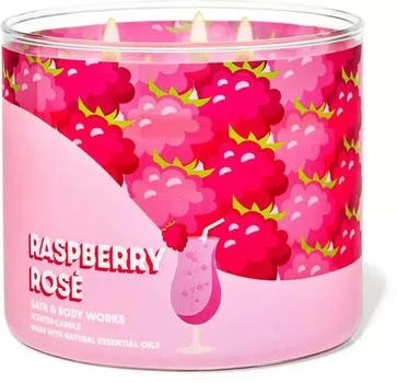 Ароматизированная свеча Raspberry Rose