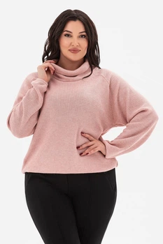 Свитер Garne 54/56(4XL/5XL) Розовый (125372)