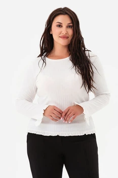 Лонгслив Garne 50(2XL) Белый (125320)