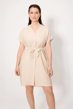 Платье-рубашка Ysabel Mora 44(M) Песочный (Sand Brown) (116457)