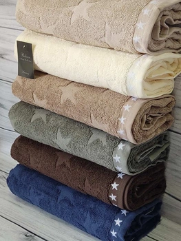 Набор полотенец Belizza Stella 50х90см 6шт органические полотенца Penye 600г/м2