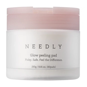 Пілінг-педи для оновлення та сяйва проблемної шкіри Needly Glow peeling pad, 60 шт