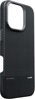 Etui Laut Kev Protect do Apple iPhone 16 Pro Max Black (L_IP24D_KE_BK)