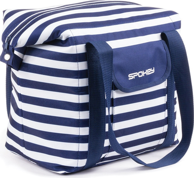 Термосумка Spokey San Remo Navy-White 839582 (5901180395823)