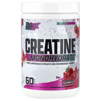 Креатин моногидрат Nutrex Creatine Monohydrate 390 г, Strawberry Watermelon
