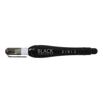 Корректор-ручка 5 мл ZiBi Black спиртовая основа (ZB.2903)