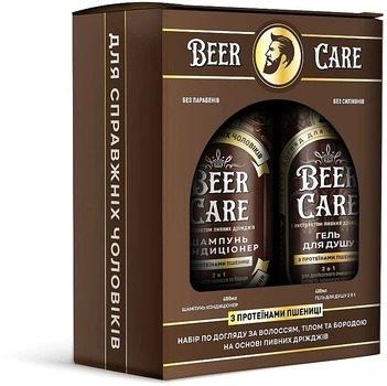 Набор "Протеины пшеницы" - Beer Care (shm/400ml + sh/gel/400ml) (1531898-32707051)