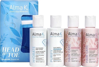Набор - Alma K. Head To Toe (b/lot/100 ml + sh/cr/100 ml + shampoo/100 ml + cond/100 ml) (1258154-195355)