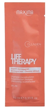 Шампунь для глибокого відновлення пошкодженого волосся - Maxima Life Therapy Collagen Plus Shampoo (пробник) 10ml (1414434-30899685)