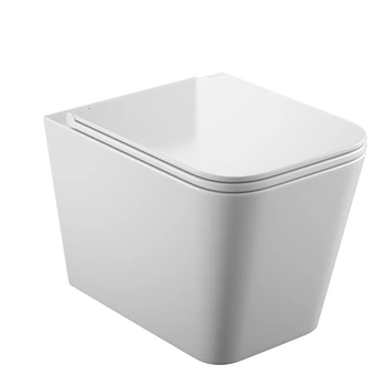 Унитаз подвесной KOLLER POOL Kvadro KR-0530-RQ с сиденьем Soft Close дюропласт (смыв Торнадо)
