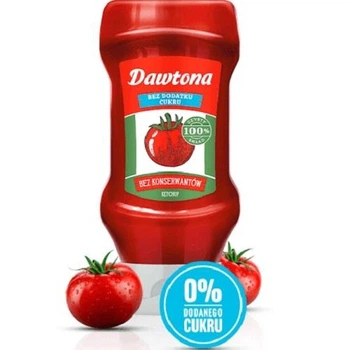 Кетчуп Dawtona Bez Dodatku Cukru (Без цукру) (12.07.26) - 450 g