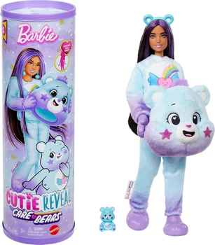 Лялька Барбі Дбайливі ведмедики Нова хвиля Ведмедик Мрійник Barbie Cutie Reveal Care Bears Dream Bright Bear (JFV61) (JFV61)