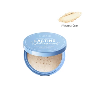 Водостойкая матирующая пудра Sadoer Lasting Waterproof Matte Finishing Powder (1 natural color)