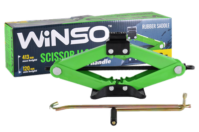 Домкрат ромбовий 2 т 120-413 мм Winso 122100