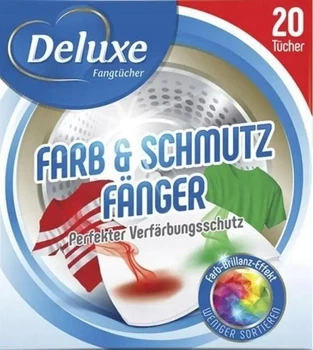 Серветки для уловлювання кольору під час прання Deluxe Farb & Schmutz Fanger 20шт