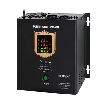 Джерело безперебійного живлення (ДБЖ) Kemot Pro Solar 1800/2500W 24v (Чорний) URZ3419