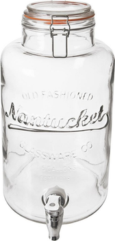 Скляна банка для напоїв Orion з краником 6.7 л (8592381189440)