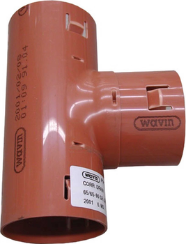 Trójnik do rur drenażowych Wavin 113x113 mm (3045193)