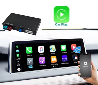Беспроводной блок NBT CarPlay Android Auto для BMW F30 F34 F35 F80 F20 F21 F22 F23 F45 F10 F11 F01 F25 F15 F16