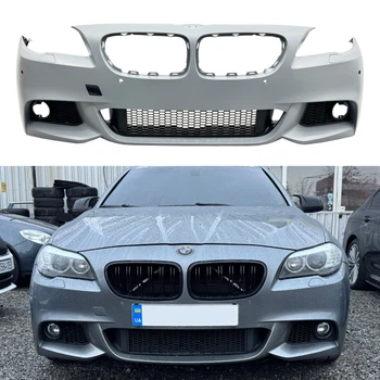 Передний бампер в сборе M Paket BMW 5 Series F10 F11 2010-2013 (под омыватели / с отверстиями под парктроники / с отверстиями туманок) для BMW 5 series F10 F11 2010-2016 (7923)